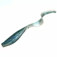 Силікон ZMAN Streakz Curly Tailz 5" 4pc #Nuked Chicken Glow / (702347 / STKCRL5-241PK4)