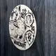 Настенные часы из дерева в стиле фэнтези «Варкрафт»