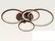 Потолочная светодиодная люстра с диммером 105W MX2536/1+1+2 LED 3color dimmerдне