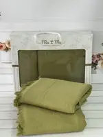 MaMe bernini 2в1 махровые полотенца (баня+лицо). Турция 04