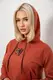 Спортивный костюм женский двухнитка, цвет терракотовый, 214R1419-003