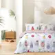 Постельное белье Lotus Home Perfect Ranforce - Pottik белый полуторный