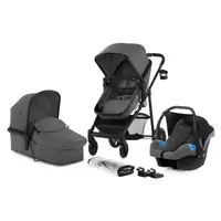 Универсальная коляска 3 в 1 Kinderkraft Juli Gray KKWJULIGRY3000