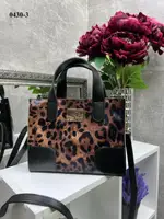 Леопардовый принт - стильная, молодежная, удобная сумка Lady Bags в стиле Total Bag (0430-3)