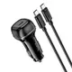 Адаптер автомобильный HOCO Rank single port car charger Z58 (Type-C to Type-C set) |1Type-C, 30W/3A,