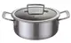 Кастрюля с крышкой Bohmann BH-4100-20 20 см 2.8 л серебристый