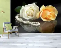 Фотообои текстурированные, виниловые Цветы, 250х380 см, fo01inV_fl11348