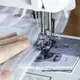 Тесьма шторная 6 см органза на отрез полувафелька для тюля штор шторная лента