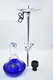 Кальян AMY Deluxe 066.01 "Alu Deluxe" - Silver/Blue (AOALU-BU)