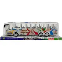 Автобус инерционный (БЕЛЫЙ) коробка – 35х10,5х8,5 см