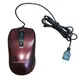 Компьютерная мышь USB Grunhelm M-342WD Чёрная с красным