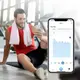 Напольные умные весы Retoo E032 с анализом состава тела, Bluetooth, приложением OKOK, стеклянная платформа, до 180 кг, измерение