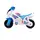 Толокар Мотоцикл Technok Toys, ручка на корпусе, широкие колеса. White and blue (68362)