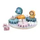 Деревянный игровой набор PolarB Шестеренки со зверятами (44006)