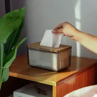 Диспенсер для салфеток 6460 10х18х11.8 см прозрачный