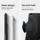 Чехол Spigen для iPad Air 10.9" (2022 / 2020) -  Rugged Armor Pro, Black (ACS02054)