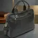 Сумка для ноутбука из натуральной кожи Vintage 14868 Черная