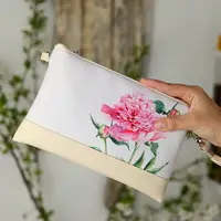 Клатч через плечо Пион 25x15 см (KL_GL_CLF010_SBR)