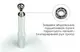 Скоростная скакалка EasyFit Aluminium со стальным тросом и алюминиевыми ручками серая
