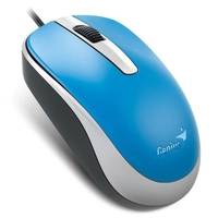 Миша комп'ютерна провідна Genius DX-120 USB Blue 31010105103 блакитна