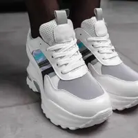 Снікери жіночі Fashion Obelix 2999 37 розмір 23,5 см Білий