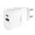 Адаптер сетевой HOCO Rapido C80A |1USB/1Type-C, 3.1A/20W, QC/PD|