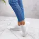 Кроссовки женские белые Т1460 Уценка