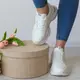 Кроссовки женские Fashion Oparis 3191 41 размер 25,5 см Белый
