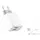 Адаптер сетевой XO Lightning Cable Dual USB charger L65 |2USB, 2.4A|