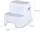 Ступени для ребенка в ванную на 2 ступени FreeON, white - grey