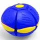 Мяч-трансформер, со светом "Flat Ball Disc: Мячик-фризби", синий