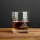 Стакан с пулей "Keep calm and drink whiskey", английский, Деревянная подарочная коробка с гравировкой