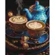 Картина по номерам "Мелодия кофе" 40х50 см