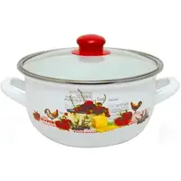 Кастрюля со стеклянной крышкой Infinity Foods W-8098-6373822 2.3 л 18 см