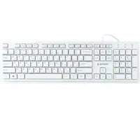 Проводная клавиатура Gembird KB-MCH-03-W-UA USB для настольных ПК