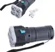 Фонарь ручной аккумуляторный до 200 м, с USB-зарядкой, X-509-4LED+COB