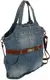 Женская джинсовая сумка Fashion jeans bag синяя