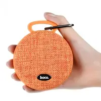 Колонка бездротової Bluetooth HOCO BS7 Mobu Sport Оранжева