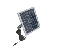Зарядная станция, солнечная панель, 4 USB выхода, 600-800 mA/h. Gray (163111)