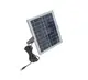 Зарядная станция, солнечная панель, 4 USB выхода, 600-800 mA/h. Gray (163111)