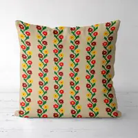 Подушка декоративна Soft Вишивка птиці 45x45 см (45PST_23J003)
