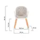 Стульчик для кормления Kinderkraft Sienna Gray (KKKSIENGRY0000)