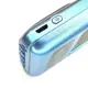 Внешний аккумулятор с солнечной панелью Power bank UKC 8285 10000 Mah зарядка кабель 4в1 Синий