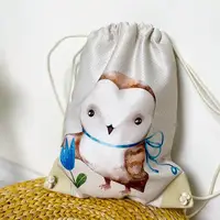 Рюкзак-мешок детский MINI Совенок 26х36 см (DRM_22DT011_SBR)