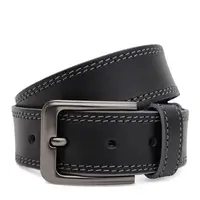 Мужской кожаный ремень Borsa Leather 115v1fx104-black