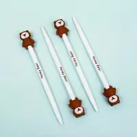 Набір ручок гелевих 0.5 мм BP5006 Honey Bear (4шт)