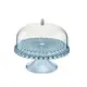 Тортовница с крышкой Guzzini Tiffany 19940181 30х27х30 см синяя