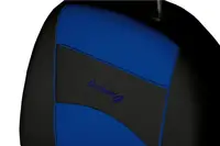 Авточохли універсальні Pok-ter Standart 2+1 з екошкіри синій