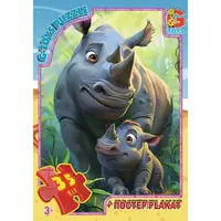 Пазлы G-Toys Зверушки всего мира AG03 35 деталей