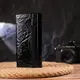 Фактурный горизонтальный женский кошелек из натуральной кожи CANPELLINI 21649 Черный